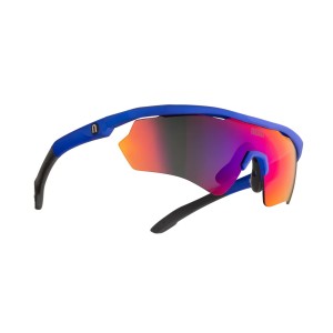 NEON STORM BLUE TRANSPARENT BLUE MIRROR RED