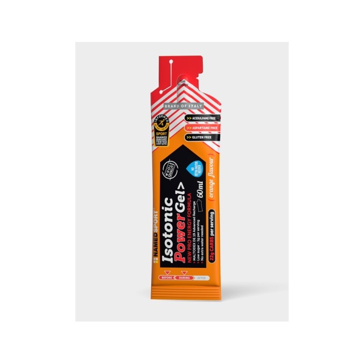 ISOTONIC POWER GEL Named Orange - 60ml namedsport
