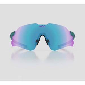 Koo Nebula glasses - Teal Matt Dark Turquoise Mirror Cat. 2 Koo