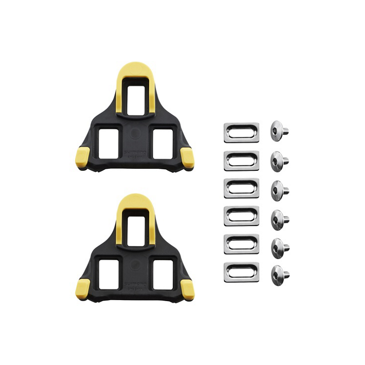 Pedal cleats Shimano SPD-SL SH11 YELLOW 6 DEGREES Shimano