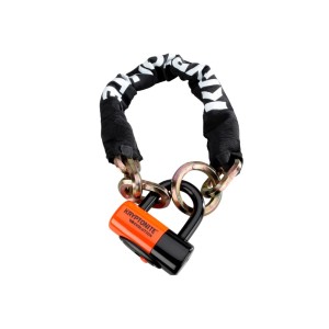 New York Chain Noose 1275 and Padlock Evolution Series 4 - Black Orange