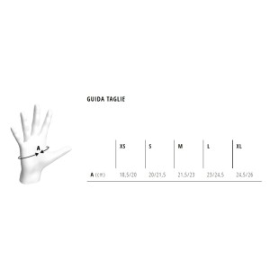 Gloves Bluegrass Vapor Lite Gray / Red Tg. Meters Bluegrass