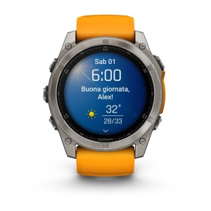 Garmin fēnix® 8 - 51 mm, AMOLED Spark Orange/Grafite Garmin