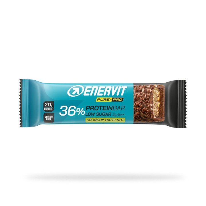 Barretta Enervit 36% Protein Bar Creamy Hazelnut Low Sugar Enervit