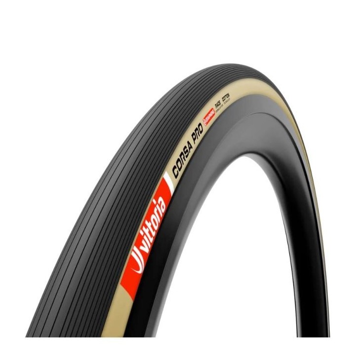 Pneumatico Vittoria Corsa pro 700x28 graphene+silica g2.0 pieghevole nero/para Vittoria