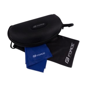 Strive Black / Black Mirror Lens Force Glasses