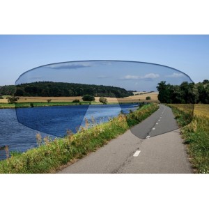 Occhiali Force Electra White/Blue Mirror Lens Force