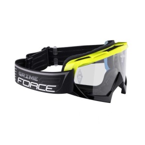 Force Grime Black / Yellow Fluo Clear Lens Force Mask