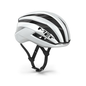 Casco Met Trenta 3K Carbon - Bianco Lucido Met