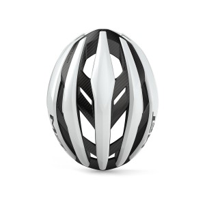 Casco Met Trenta 3K Carbon - Bianco Lucido Met