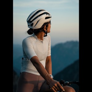 Casco Met Trenta 3K Carbon - Bianco Lucido Met