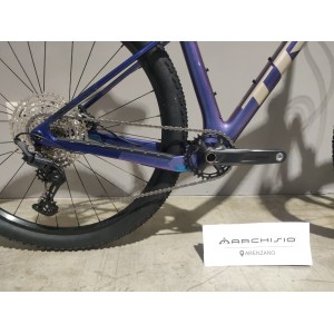 USATO TREK PROCALIBER 9.5 taglia M Purple Flip/Hex Blue TREK