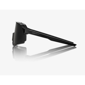 Occhiali 100% S3 Gloss Black Matte Black - Black Mirror Lens 100%
