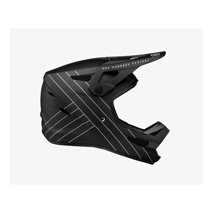 Helmet 100% Status Tg. XL - Black 100%