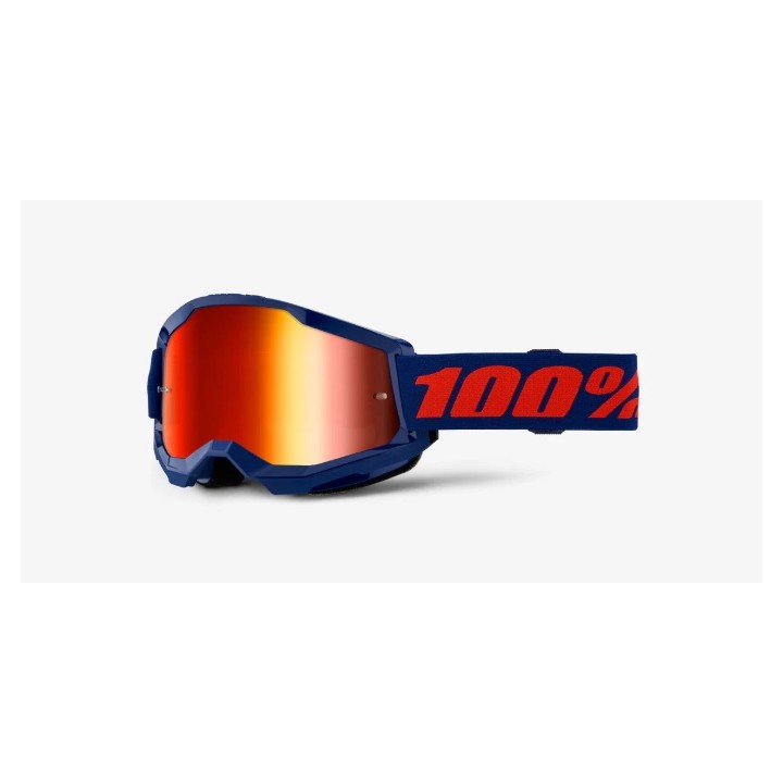 Mask 100% 2 Navy layer - Mirror Red Lens 100%
