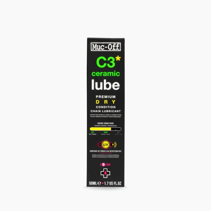 MUC-OFF lubricant C3 Dry Weather Ceramic Lube - 120ml MUC-OFF