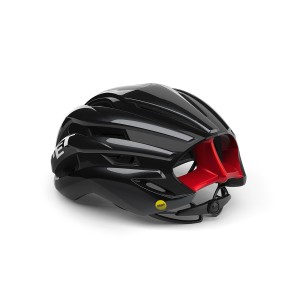 Casco Met Trenta Mips - Nero/Rosso Lucido Met