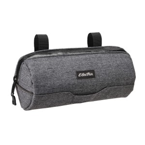 Electra Heather Charcoal cylindrical handlebar bag