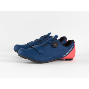 Shoes Bontrager Circuit Road Nautical Navy / Radioactive Coral Bontrager
