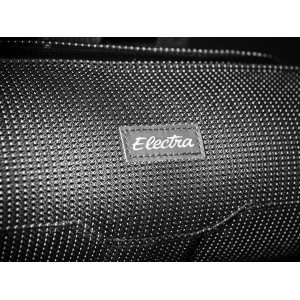 Electra reflective cylindrical handlebar bag Charcoal Electra