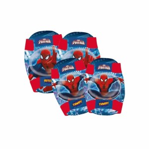 Kit Protezioni Bambino Spiderman Gomitiere Ginocchiere