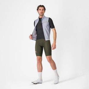 Gilet Antivento Castelli Squadra St. Vest - Silver Gray/Dark Gray Castelli