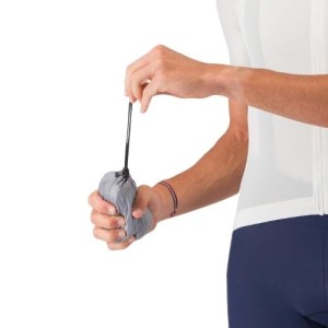 Castelli Aria Shell 2 Cycling Jacket Lightweight Windproof - Silver Gray