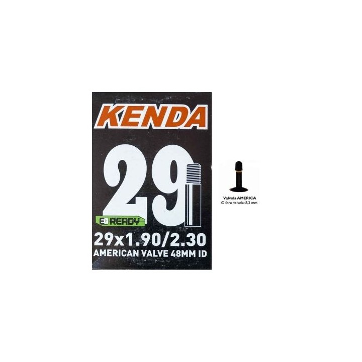 Kenda 29x1.90-2.30 Inner Tube Schrader Valve 48mm