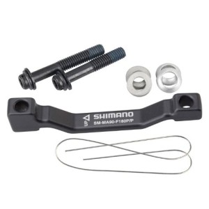 Adattatore Shimano SM-MA90-F180P/S per Freno a Disco Post Mount 180 mm Shimano