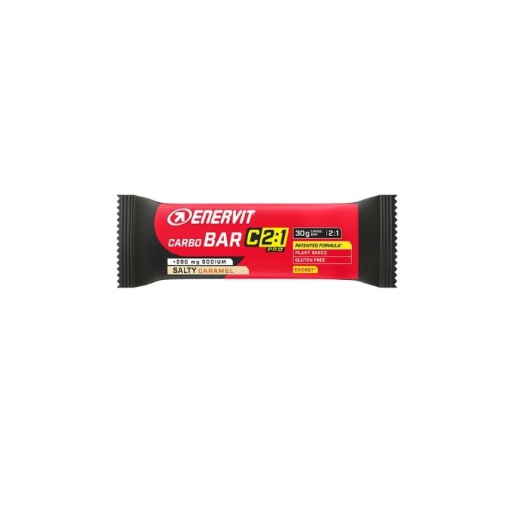 Enervit Carbo Bar C2:1 PRO Salty Caramel Barretta Energetica 45g Enervit