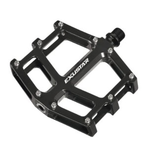 Pair of Exustar E-PB73 Black Flat Pedals