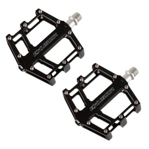 Pair of Exustar E-PB525 Black Flat Pedals