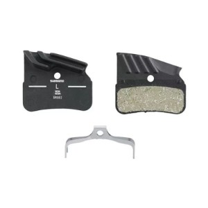 Brake pads Shimano N03A-RF Resin with fins for XTR XT SLX 4 pistons Shimano
