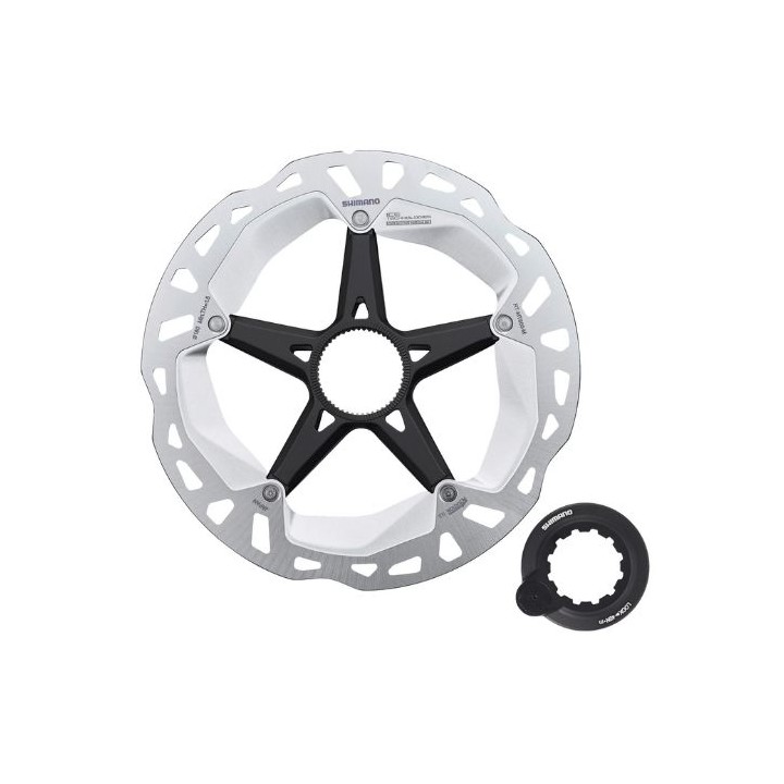 Rotore Disco Freno Shimano Deore XT RT-MT800 180mm Ice Tech FREEZA Center Lock Shimano