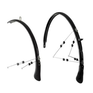 Bontrager NCS Front and Rear Fender Set Black
