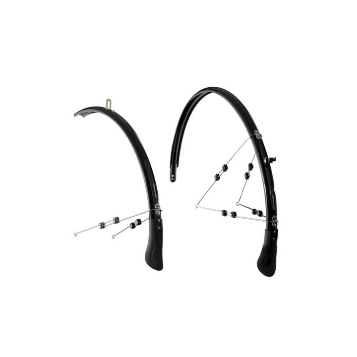Kit Parafanghi Bontrager NCS Anteriore + Posteriore Nero Bontrager