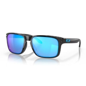 Occhiali Oakley Holbrook Polished Black Prizm Sapphire OAKLEY