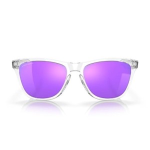Occhiali Oakley Frogskins Prizm Violet Polished Clear OAKLEY
