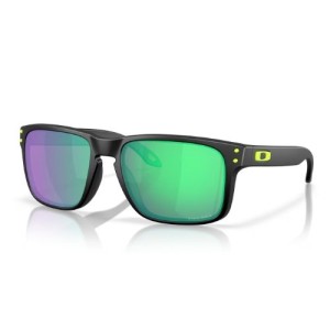 Occhiali Oakley Holbrook Court Collection Prizm Road Jade Matte Black OAKLEY