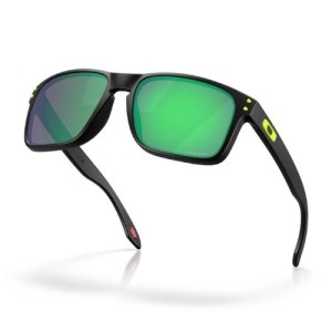 Occhiali Oakley Holbrook Court Collection Prizm Road Jade Matte Black OAKLEY
