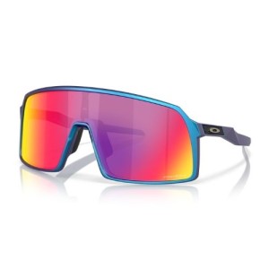 Occhiali Oakley Sutro Prizm Road Matte Cyan Blue Colorshift OAKLEY