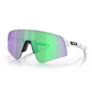 Oakley Sutro Lite Sweep Prizm Road Jade Matte White Sunglasses