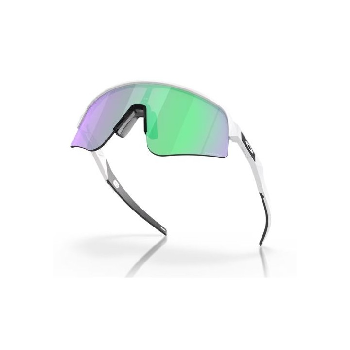 Oakley Sutro Lite Sweep Prizm Road Jade Matte White Sunglasses
