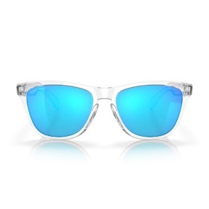 Oakley Frogskins Crystal Clear Prizm Sapphire Sunglasses
