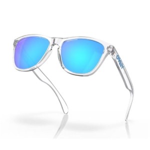 Occhiali Oakley Frogskins Crystal Clear Prizm Sapphire OAKLEY