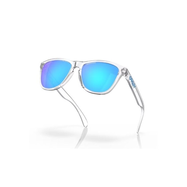 Occhiali Oakley Frogskins Crystal Clear Prizm Sapphire OAKLEY
