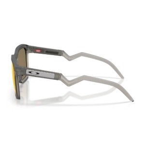Occhiali Oakley HSTN SQ Matte Grey Smoke Prizm Ruby OAKLEY