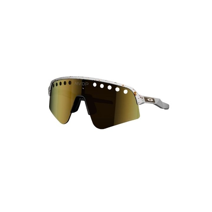 Occhiali Oakley Sutro Lite Sweep MVDP Red Gold Splatter Prizm 24K OAKLEY