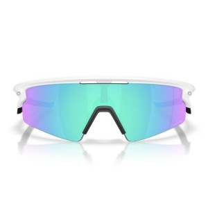 Oakley Sphaera Strike Matte White Prizm Sapphire Sunglasses