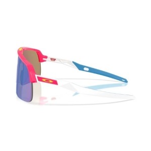 Oakley Sutro Lite Neon Pink Prizm Sapphire Sunglasses